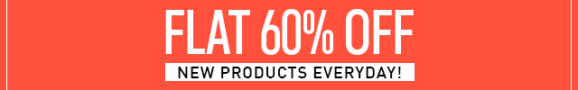 Flat 60% off